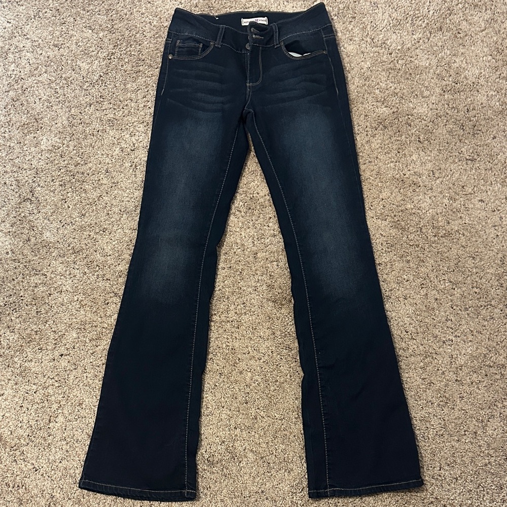 Altar'd State Dark Blue Boot Cut Jeans